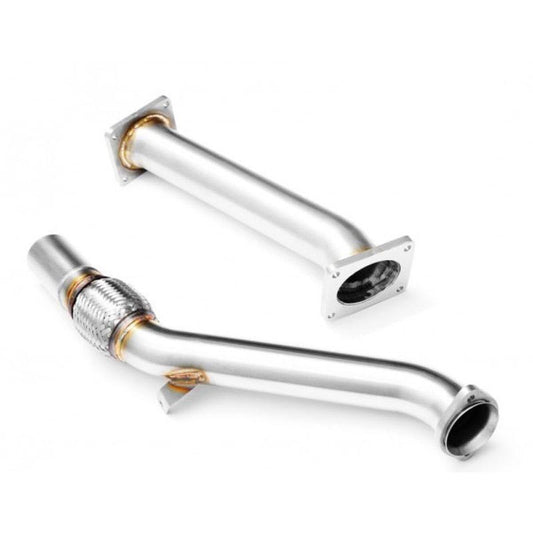 Downpipe+DPF delete BMW 5 serie 525d, 530d M57