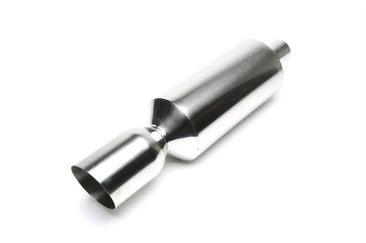 TA Technix rustfritt stål sport rear universal muffler 115 / 65mm round / sharp / bevelled